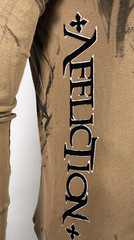 AFFLICTION Men’s Thermal Shirt DARK NIGHT Biker Skulls Tattoo S-5XL