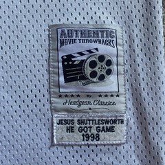 Headgear Classics Jersey Jesus Shuttlesworth He Got Game Mens Small Ray Allen