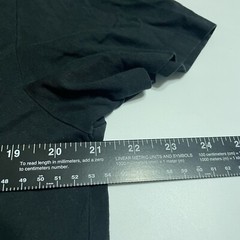 Allsaints Shirt Mens XL Black Short Sleeve Goat Skull Casual 42″ Chest
