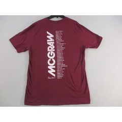 Tim McGraw Tour 2022 Concert T-Shirt Maroon Graphic Tee Mens XL Country Music