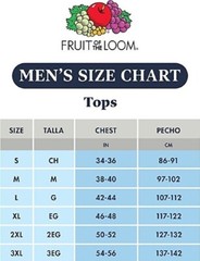 6 White 2XL 50-52 Inch V-Neck T-Shirts Fruit Of The Loom Tagless 2EG 127-132 CM