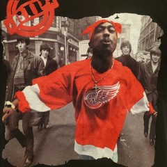 Vintage PRO Athletic Tupac Shakur x The Beatles Crossover T-Shirt Men’s M RIP