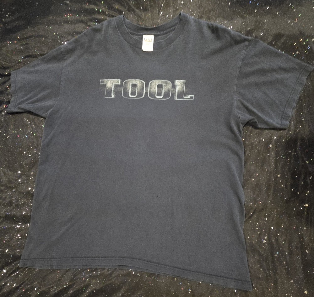 Vintage Tool Band T Shirt XL Anvil 10,000 Days Skeleton Hands Y2K Vintage Tool