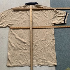 New Lost Coast Brewery Great White Beer Polo Shirt Salesman 1990s y2k Beige Tan