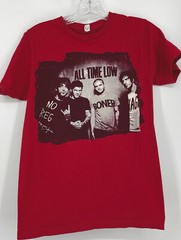 ALL TIME LOW Band Shirt Unisex T Shirt Sz. (S) Rock Emo