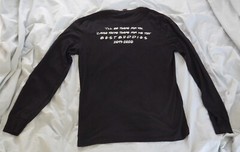 Men’s Best Buddies t-shirt, Keith Haring, long-sleeves, crew neck, black, Small