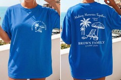 Custom Family Vacation 2026 Shirt Matching Summer Beach Trip Tee