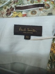 Paul Smith Collection Floral Print Dress Shirt XL Casual Formal Japan For 14+