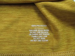 REI Shirt Mens Small Short Sleeve Crew Neck Lightweight Casual Outdoors Yellow