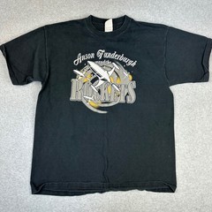 90s Anson Funderburgh & the Rockets T-Shirt Black XL Fruit of the Loom Lofteez