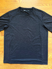 REI Co-Op Polyester Short Sleeve Active Performance T-Shirt – M, Heather Gray