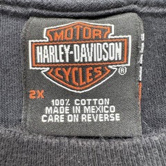 Harley-Davidson Men’s Black 2XL Cotton Graphic T-Shirt Speedway Concord NC