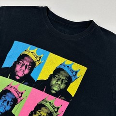 Notorious B.I.G / Biggie Smalls Portrait Black T-Shirt – Size XL