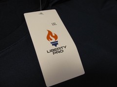 Liberty Pro Shirt Mens 5XL Blue Neon Green Poly Spandex Gym Short Sleeve New