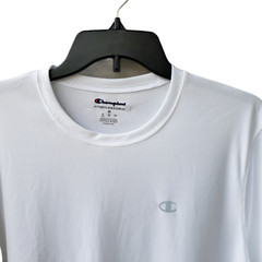 Champion Shirt Mens Medium Double Dry T-Shirt White
