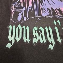 Broken Promises Men’s Medium Reaper and Succubus Long sleeve Graphic T-Shirt