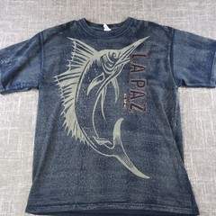 Yazbek T Shirt Mens L La Paz Swordfish