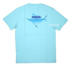 NWT Vineyard Vines Men SS Whale Pocket Crew T-Shirt Tee “SAILFISH WHALE LINE”