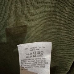Lucky Brand Men’s Size Large Green Henley Shirt Long Sleeve Cotton Casual Lounge