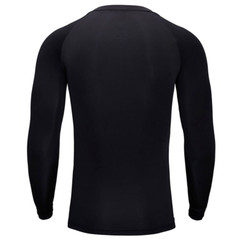 Undershirts Long Sleeve O-neck Underwear Workout Quick Dry Windproof Shirts Tops
