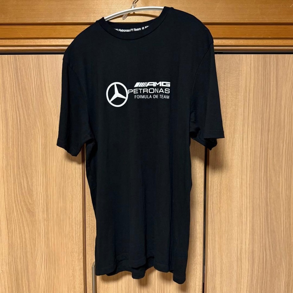 Mercedes-AMG Petronas F1 Team Official T-Shirt Size L Black