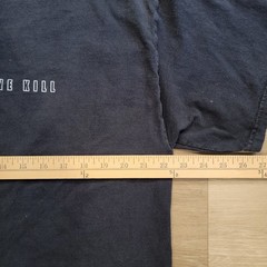 Vintage 90s Y2K USMC Long Range Death US Marine Corps Sniper Tshirt Size XL