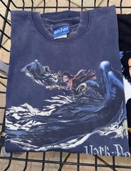 Rare 2004 Vintage Harry Potter Prisoner Of Azkaban German Promo Shirt Size L
