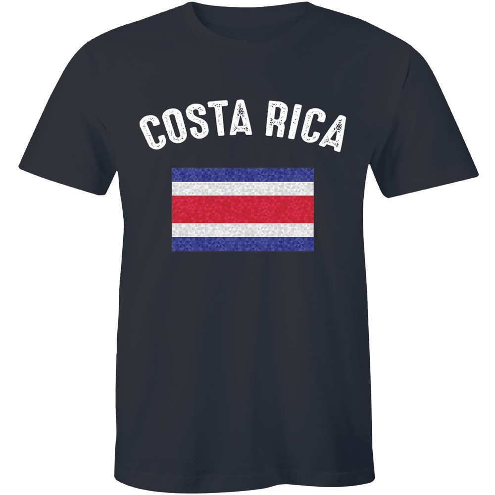Costa Rica Costa Rican Flag Logo Nationality Ethnic Pride -Men’s T-shirt Tee