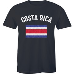 Costa Rica Costa Rican Flag Logo Nationality Ethnic Pride -Men’s T-shirt Tee