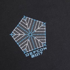 Defcon DEF CON 25 T Shirt XL VTG 2017 Las Vegas Computer Hacker Conference Tech