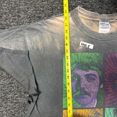 Vintage 90s Beatles Psychedelic Sun Faded Thrashed Band GRAIL Tour T-Shirt Sz XL