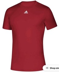 Men’s adidas Creator Short Sleeve T-Shirt – Red Size Small EK0092 New In Bag