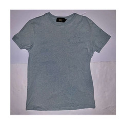 Double RL Ralph Lauren RRL Co. Parts & Service Tee Heathered Blue Gray Size S