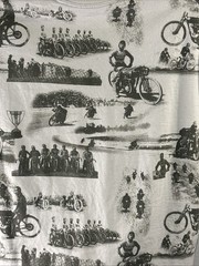 Harley Davidson T-Shirt Old Fashion Motorcycles Print Mens Large HD Harley Shirt