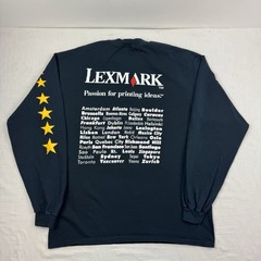 Vintage Lexmark Printing Promo T Shirt Adult XL World Tour Random Obscure Parody