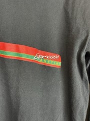 Vintage Shirt Starbucks Coffee Espresso 80s 90s Seattle Pisa Single Stitch Black