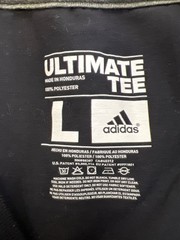 adidas Men’s Black Short Sleeve Ultimate T-Shirt – L