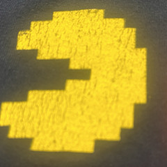 Pac-Man Ghosts Logo By C-Life Group Short Sleeve Medium Shirt Games Video Arcade