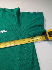 Vintage Champion Double Dry Reversible Mesh T-Shirt Green Gray Men’s Size XL
