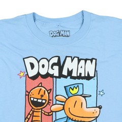 Dog Man T-Shirt Big Boys’ Petey and Dog Man Short Sleeve Graphic Top