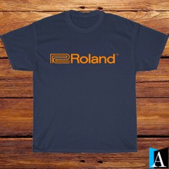 Shirt Roland Drums Guitar Music Logo Popular Black/White/Grey/Navy T-Shirt S-5XL