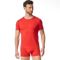 Bruno Banani Men’s T-Shirt – Top, Shirt, Check Line 2.0, Polyamide, Round…