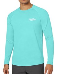 Twekfish Men’s UPF 50+ Fishing Shirt, Long Sleeve UV Protection Sun Shirt, Qu…