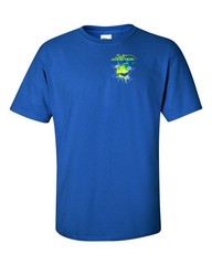 Salt Addiction Saltwater Dolphin Fishing Short Sleeve T Shirt Mahi Mahi Ocean
