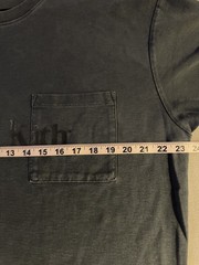 Kith Pocket T Shirt Charcoal Grey Mens L