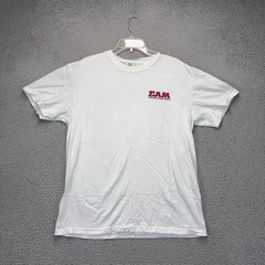University of Indiana Sigma Alpha Mu Shirt Mens Large White 2025 Spring Rush MAD
