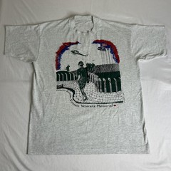 Vintage Vietnam Veterans Shirt Mens Large Heather Gray Greater Rochester 90s