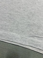 Vintage 80s 90s pocket t shirt BVD blank heather gray single stitch medium