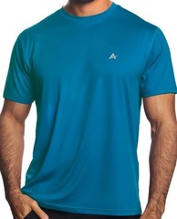 arctic cool mens crew neck short sleeve glacier blue