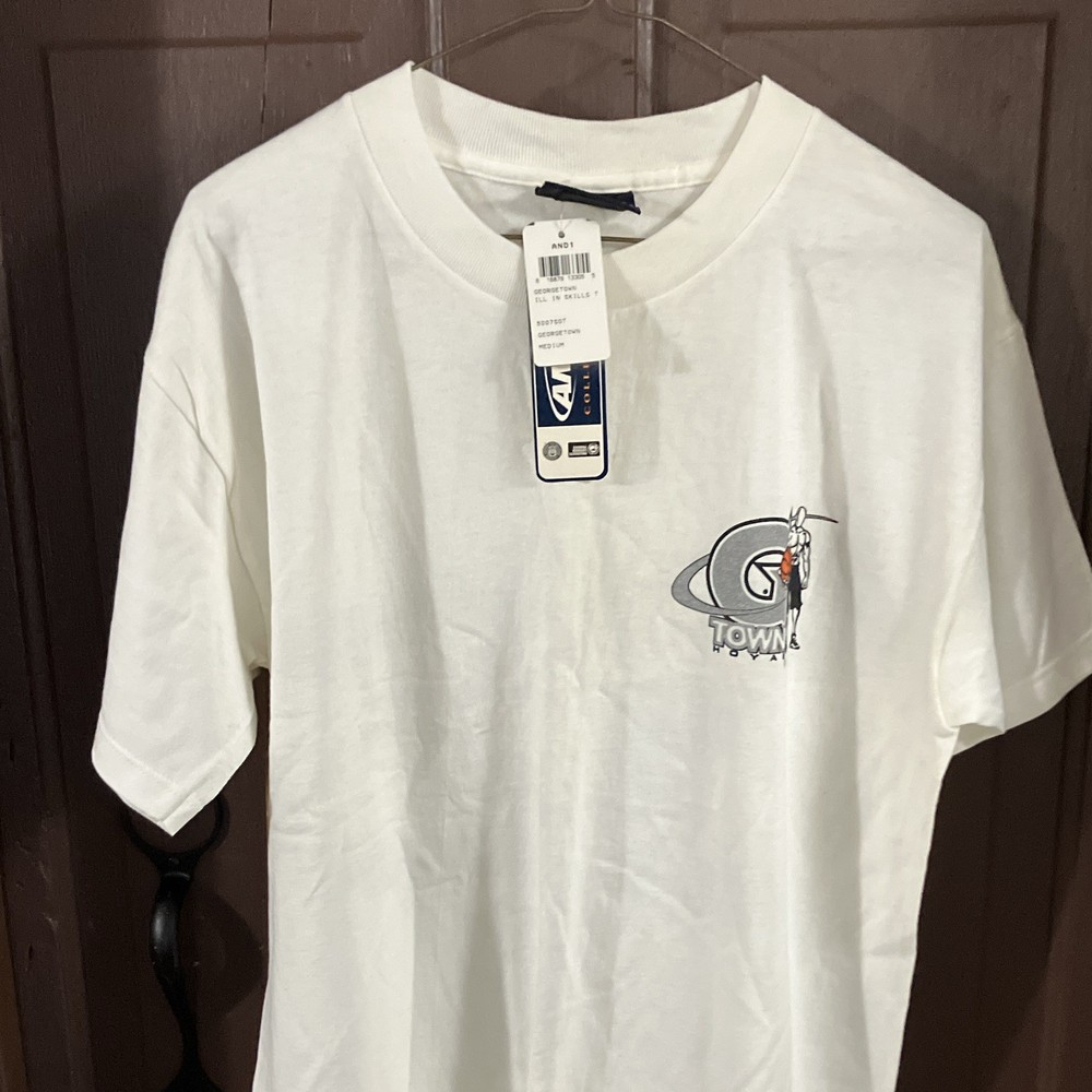 AND1 VINTAGE Men’s Reg Fit Crew Neck Short Sleeve Graphic Logo T-Shirt